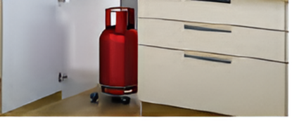 Picture of  Cargo Cylinder Trolley,Cylinder Trolley(Minimum cabinet width 400 mm)