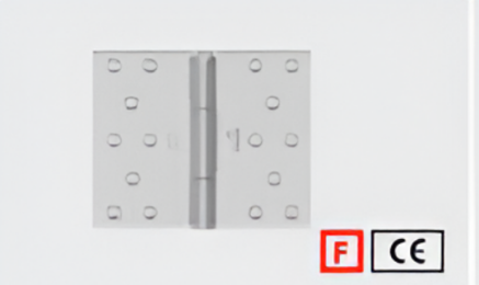 Picture of Mortise Door Hinge: HBN 20 Series,HBN-20 Wide, 158/160 : 6.3""x6.3""x3.5, SS 304,Heavy duty hinge, Patented grease free ball bearing technology, Loading capacity 300kg/pair, Square