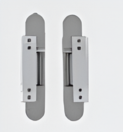 Picture of 2D Concealed Hinge,HBC-35 : 2D Concealed Hinge, Min. Door Thickness : 45 mm, Loading Capacity : 120 Kg, Finish Silver
