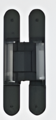 Picture of 3D Concealed Hinges (Hinge Material, Base: Zinc Alloy; Connector: Aluminum Alloy),HBC-25-1440/150Z-3D: 3D-Concealed Hinge, Min Door Thickness: 35 mm Loading Capacity: 40 kg/pair, Finish Silver