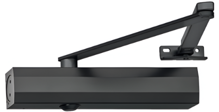 Picture of Surface Mounted Door Closer with Standard Arm,HSA 15: EN 2/3/4/5, For Door Width 850-1250 mm and Door Weight 40-100 kg, Finish BL