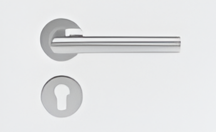 Picture of ProLock Basic HH 2310 (Hollow), Door Thickness: 28 - 45 mm,ProLock Basic HH 2310 handle + Handle Set stainless steel