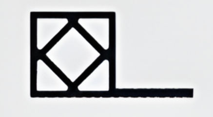 Picture of Profiles,Wood Profile for 18 mm panels (3000 mm length)-Black