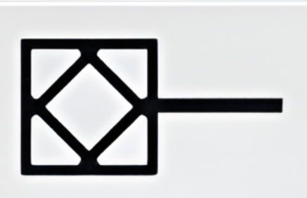 Picture of Profiles,Glass/Wood Profile for 6/10 mm panels (3000 mm length)-Black