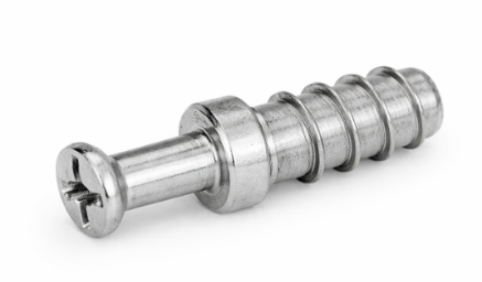 Picture of VB Connectors,Screw in dowel DU 327 Steel Bright, Drill dia 5 mm