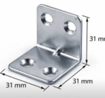 Picture of Misc Fittings,Universal angle 31x31 mm