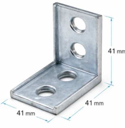 Picture of Misc Fittings,Universal Angle 41x41 mm