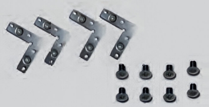 Picture of Aluminium Profile, Angle Connector Set - For all aluminum profiles