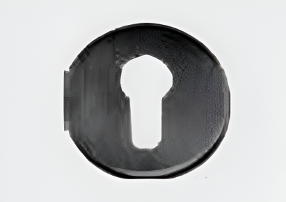 Picture of Round PZ Escutcheon 1,BL (For Dead bolt / Roller Latch / Single Dead Bolt Lock Only) 
