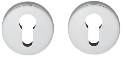 Picture of Round PZ Escutcheon 1,SS (For Dead bolt / Roller Latch / Single Dead Bolt Lock Only) 