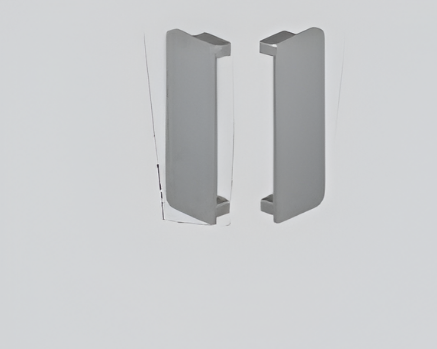 Picture of Aluminium Profile, Gola Profile End Cap for C Type with screws, Dark Champagne Finish, Left