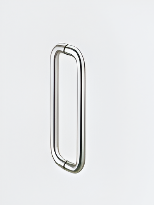 Picture of Pull Handles & Door Seal, HPH 2110 Back to Back Handles (Wooden Door thickness : 30-60 mm & Glass thickness : 8-12 mm), HPH 2110 : Back to Back Pull Handles Dia. 19mm, CTC Length 200mm, Stainless Steel Satin Finish 