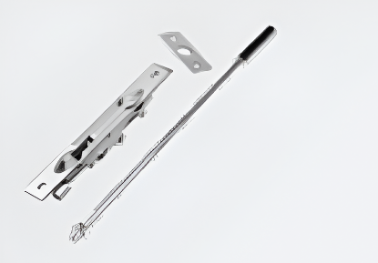 Picture of Door Accessorie, Flush Bolt for Metal doors, HFB 2: Flushbolt for Metal Doors